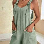 Tina | Lightweight Linen Summer Romper