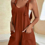 Tina | Lightweight Linen Summer Romper