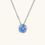 Radiant Gemstone Gold Chain