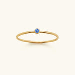 Precious Gemstone Stacker Ring