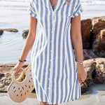 Karina | Neck Midi Dress