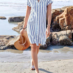 Karina | Neck Midi Dress