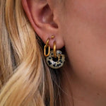 Radiant Oval Drop Earrings