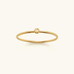 Precious Gemstone Stacker Ring