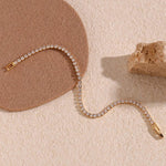 Elegant Crystals Tennis Bracelet