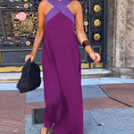 Dress with Crossed Cut