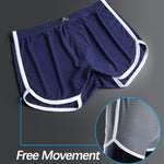 2 Pack Loose Home Underwear Breathable Mesh Shorts