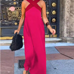 Dress with Crossed Cut