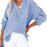 AYLA™ – Casual V-Neck Blouse