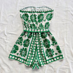 MAGNOLIA™ - Chic Summer Tube Top Short Jumpsuit