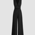 CHARITY – Chic Sleeveless Wide-Leg Jumpsuit