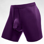 2 Pack Long Boxer Briefs with Separate Pouch