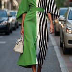 Grace™ - Elegant Dress with Round Neck