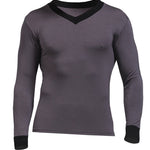 Mens Base Layers V-Neck Thermal Shirt