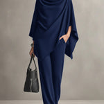 Mallory | Elegant Drape Two-Piece Set