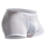 2 Pack Silk Striped Men's Super Thin Underwear