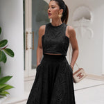 Daffodil | Women’s Flowy Eyelet Set Dress