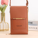 CORA™ - Stylish Mobile Phone Messenger Bag with Touch Screen