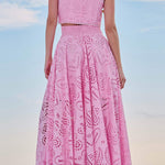 Daffodil | Women’s Flowy Eyelet Set Dress