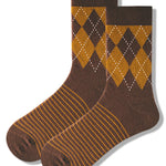 5 Pack Men's Vintage Diamond Socks