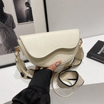 GABI™ - Simple Small Satchel Bag Versatile Flip Cover Crossbody Shoulder Bag
