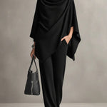 Mallory | Elegant Drape Two-Piece Set