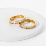 Dazzling Amelia Gold Ring