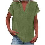 Yelena | Relaxed V-Neck Blouse