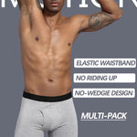 Multi-pack Men's Prevent Thighs Chafing Boxer Briefs
