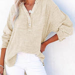 AYLA™ – Casual V-Neck Blouse
