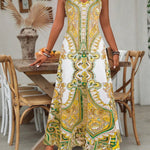 PUGAR™ - Chic Summer Sleeveless Strap Maxi Dress