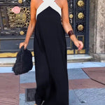 Dress with Crossed Cut
