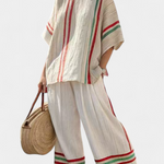 Payton | Comfortable Boho Print Blouse & Loose-Fit Pants