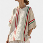 Payton | Comfortable Boho Print Blouse & Loose-Fit Pants