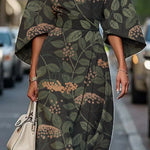 Grace™ - Elegant Dress with Round Neck