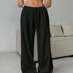 QOVELA™ - Casual Adjustable String Wide Leg Pants