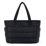 NADINE™ - Puffy Bubble Tote Bag for Women Quilted Laptop Shoulder Handbag