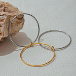 Timeless Two Tone Stacked Bracelet