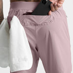 Men's Drawstring Workout Running Shorts