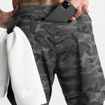 Men's Drawstring Workout Running Shorts