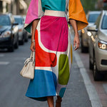 Grace™ - Elegant Dress with Round Neck