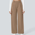 CHARMIE™ - Casual High Waist Straight Leg Pants