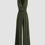 CHARITY – Chic Sleeveless Wide-Leg Jumpsuit