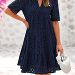 RICA™ - Chic Lace Ruffle Summer Dress