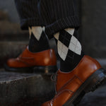 5 Pack Men's Vintage Diamond Socks