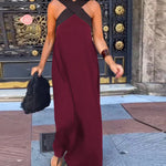 Dress with Crossed Cut