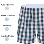3 Pack Men's Cotton Loose Boxers