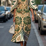 Grace™ - Elegant Dress with Round Neck