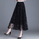 ADELINE™ – Chic Floral Midi Skirt