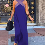 Dress with Crossed Cut